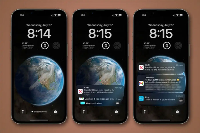 Cách tùy biến màn hình khóa trên iOS 16
