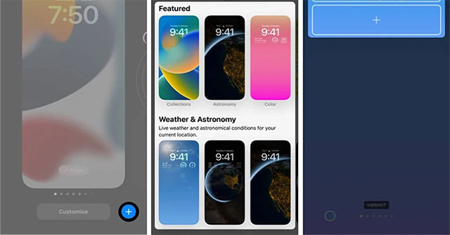 Cách tùy biến màn hình khóa trên iOS 16
