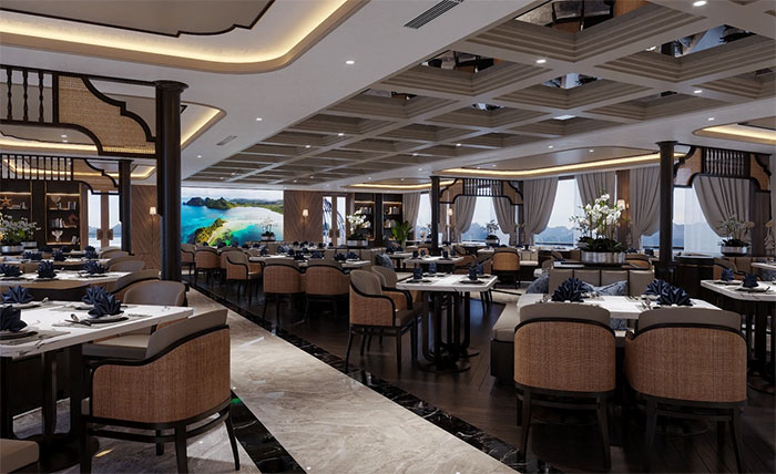 Có gì trên siêu du thuyền Hạ Long sắp ra mắt của Ambassador Cruise?