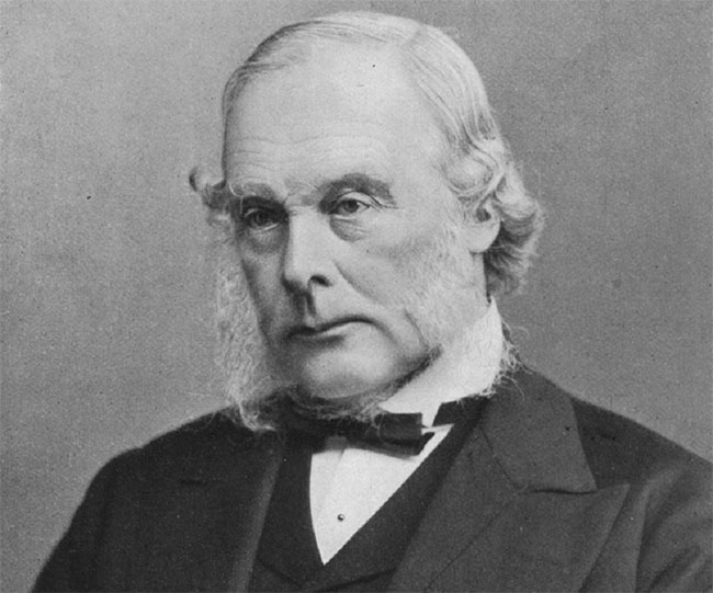 Joseph Lister - "cha đẻ" của thuốc sát trùng thế giới.