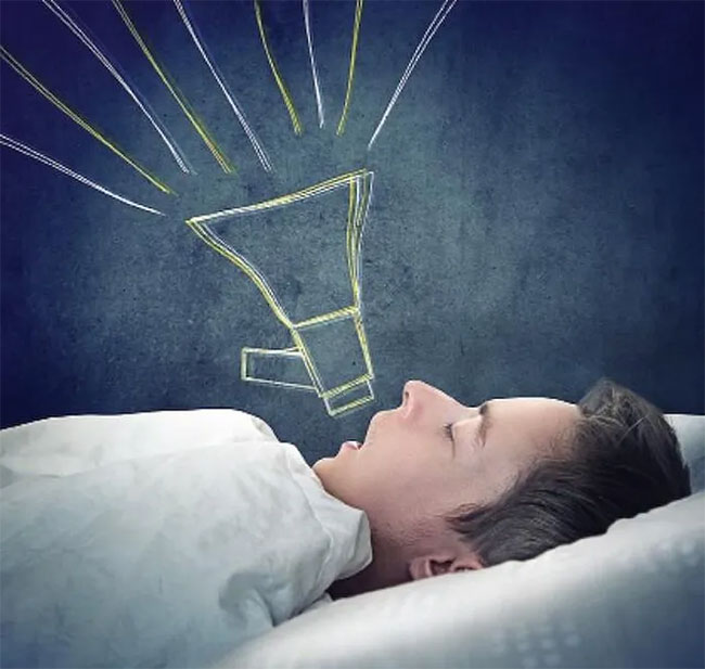  Những người nói mơ khi ngủ có xu hướng nói "Không!" nhiều hơn gấp 4 lần so với khi họ đang thức. 