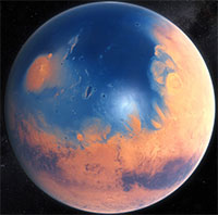 Sao Hỏa có sự sống 3,7 tỉ năm, là loài đáng sợ với người Trái đất