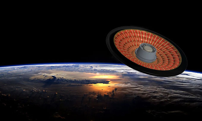 NASA sắp thử nghiệm “phanh bơm hơi” cho tàu đổ bộ sao Hỏa