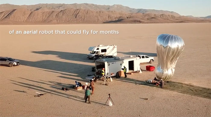 Thử nghiệm khí cầu thám hiểm sao Kim ở Mỹ.
