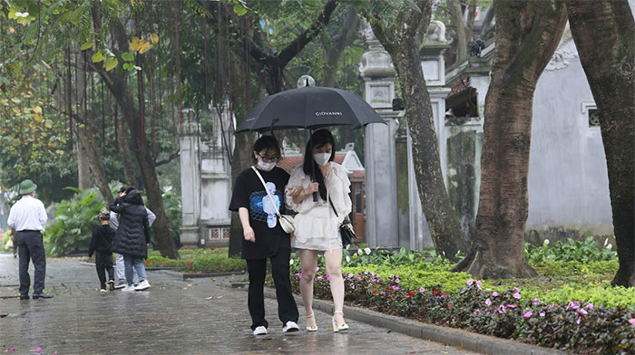 Miền Bắc và Bắc Trung Bộ chìm sâu trong mưa rét