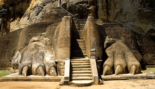 “Sư thành” – Công trình cổ đại ẩn giữa núi rừng Sri Lanka