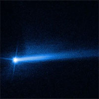 Không chỉ thay đổi quỹ đạo, tiểu hành tinh mà NASA đâm vào đã biến thành một ngôi sao chổi
