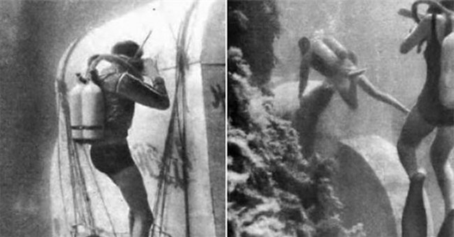 Dự án Ichthyander đưa người xuống biển sống thử thời Liên Xô