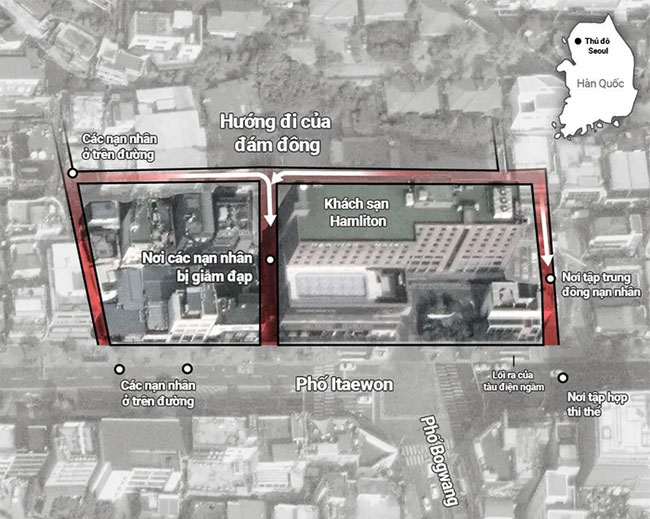 Vì sao thảm kịch Itaewon không phải một vụ giẫm đạp?
