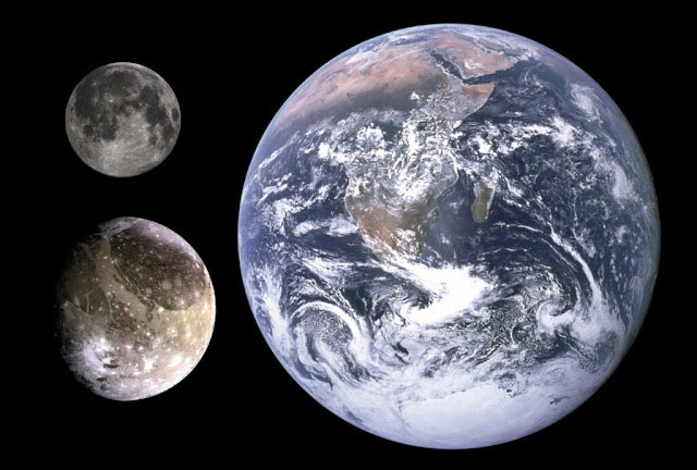 Kính viễn vọng không gian Hubble tìm thấy nước trên Mặt trăng Ganymede của Sao Mộc