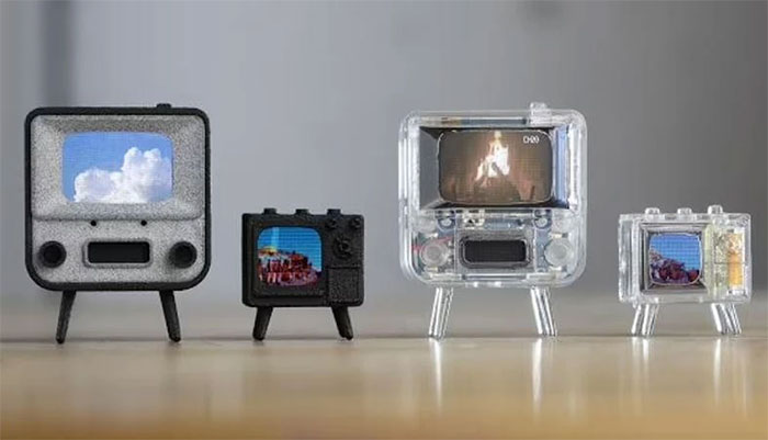 Hai mẫu tivi TinyTV Mini và TinyTV 2 được thiết kế theo phong cách cổ điển