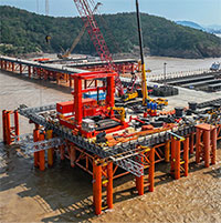 Trung Quốc xây đường sắt cao tốc dài 76km xuyên biển