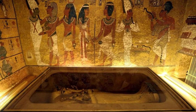Top 10 hiện vật vô giá trong lăng mộ của vua Tutankhamun Ai Cập