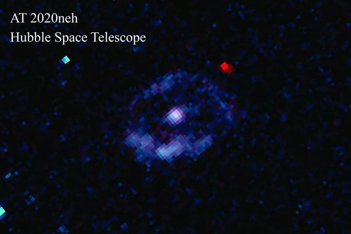 Hình ảnh thực về lỗ đen được thể hiện qua dữ liệu Hubble 