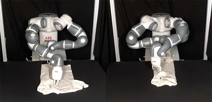 Ra mắt SpeedFolding - Robot gấp quần áo 