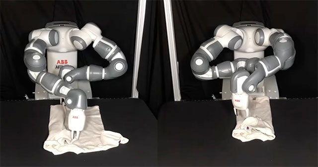 Ra mắt SpeedFolding - Robot gấp quần áo "siêu nhanh"