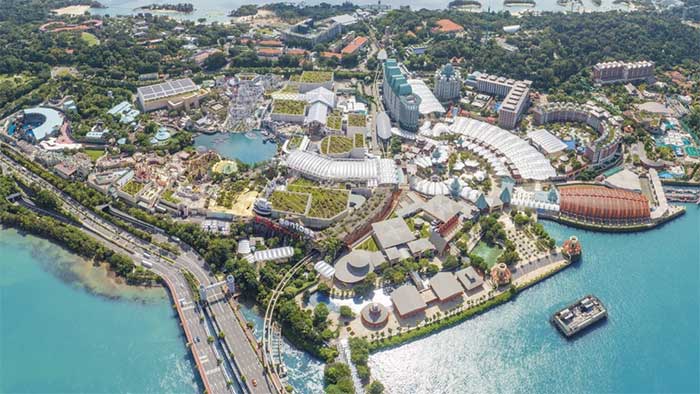 Xếp thứ 6 là Resorts World Sentosa, Singapore