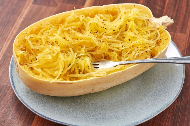 Độc đáo quả bí có ruột 