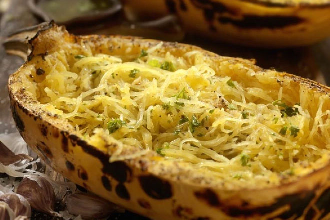 Độc đáo quả bí có ruột 