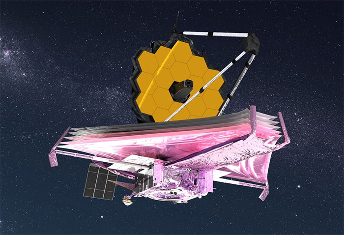 Kính viễn vọng James Webb gặp va chạm ngoài vũ trụ