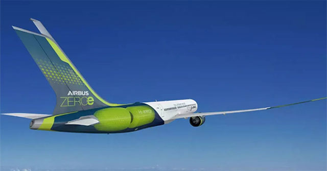 Airbus phát triển bể chứa hydro lạnh -253 độ C cho máy bay