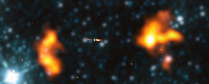  Hình ảnh thực tế của Alcyoneus, thiên hà lớn nhất từng được phát hiện. 