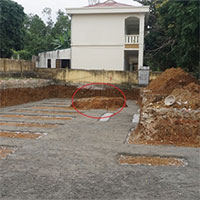 Phát hiện mộ cổ có nhiều hiện vật ở trường học tại Thanh Hóa