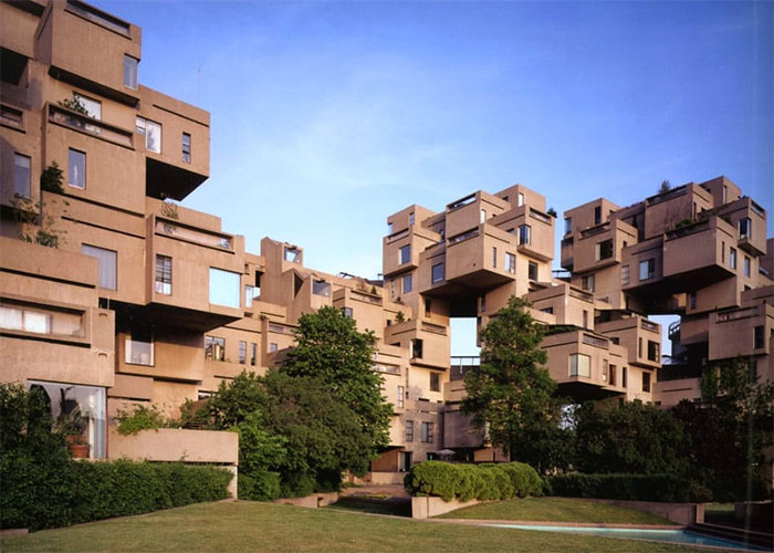Tòa nhà này được sắp xếp từ 354 khối lập phương bằng bê tông giống nhau