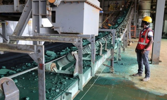 Công nghệ giúp Trung Quốc khai thác mỏ ở châu Phi từ xa