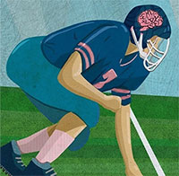 Nghiên cứu cho thấy: Cầu thủ già nhanh và mất trí nhớ sớm hơn
