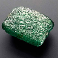 Mughal - Viên ngọc lục bảo 300 tuổi chạm khắc tinh xảo
