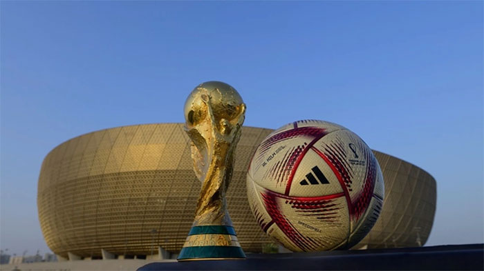 Cận cảnh quả bóng đặc biệt dành riêng cho bán kết, chung kết World Cup 2022