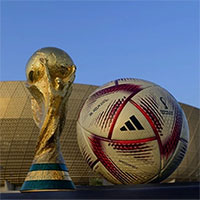 Cận cảnh quả bóng đặc biệt dành riêng cho bán kết, chung kết World Cup 2022