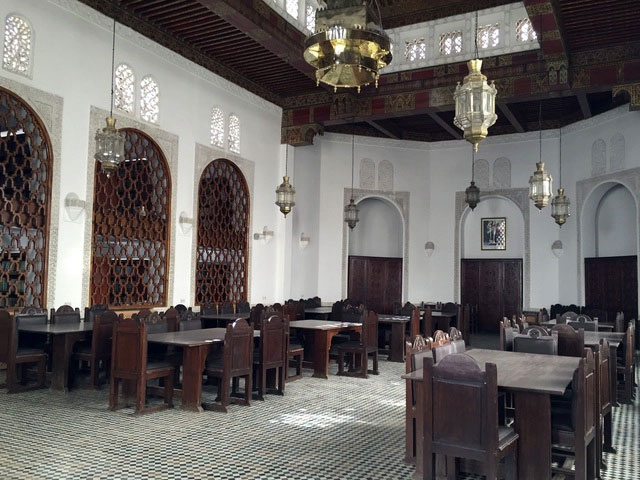 Bên trong Thư viện Al-Qarawiyyin