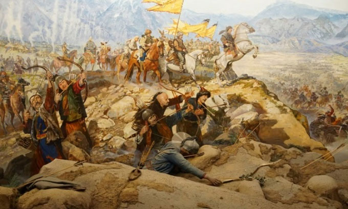Trận hạn hán khiến quân Hung Nô xâm chiếm La Mã