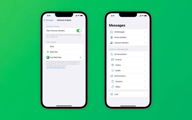 Cách chặn tin nhắn rác trên iPhone