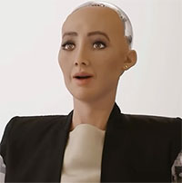 Cuộc đối thoại gây sốc của robot Sophia với "cha đẻ" của chính mình