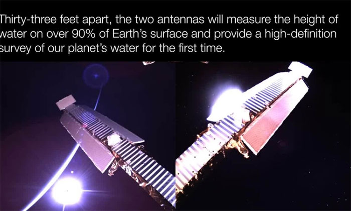 Vệ tinh NASA tự mở ăng-ten trên quỹ đạo