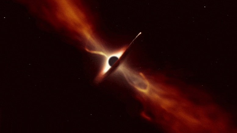 NASA ghi lại hình ảnh hố đen 