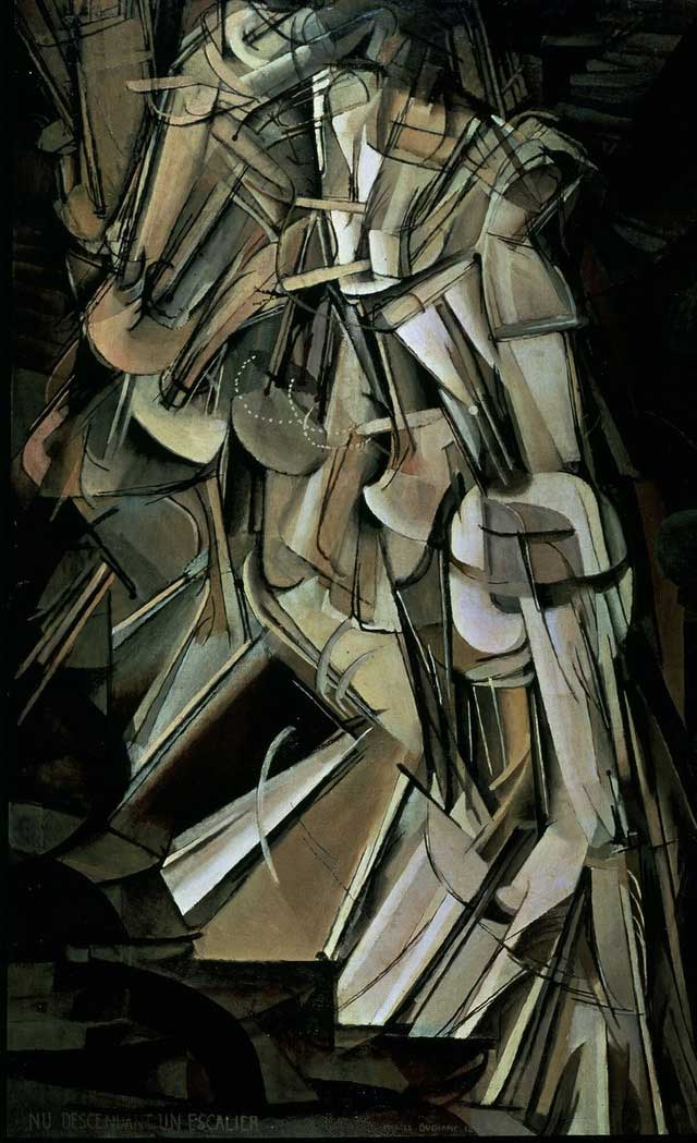 Bức tranh Nude Descending a Staircase, No. 2 của Marcel Duchamp