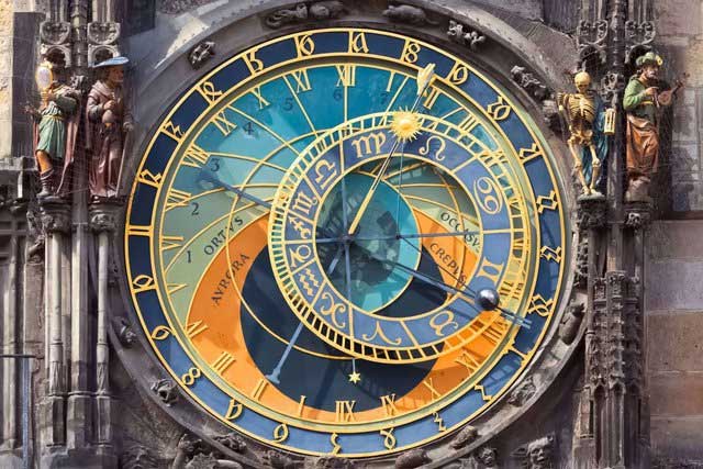 Đồng hồ thiên văn Praha, Cộng hòa Séc