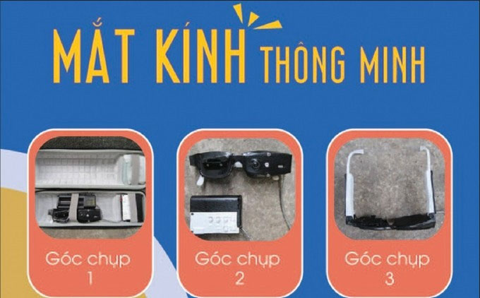 Sinh viên làm mắt kính hỗ trợ đọc sách cho người mù