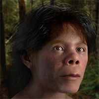 Chân dung cậu bé 8 tuổi sống cách đây 30.000 năm