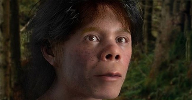 Chân dung cậu bé 8 tuổi sống cách đây 30.000 năm