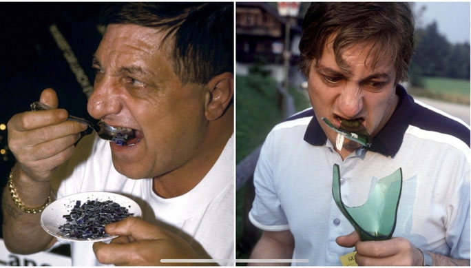 Ông Michel Lotito đã ăn kim loại và thủy tinh trong suốt cuộc đời của mình