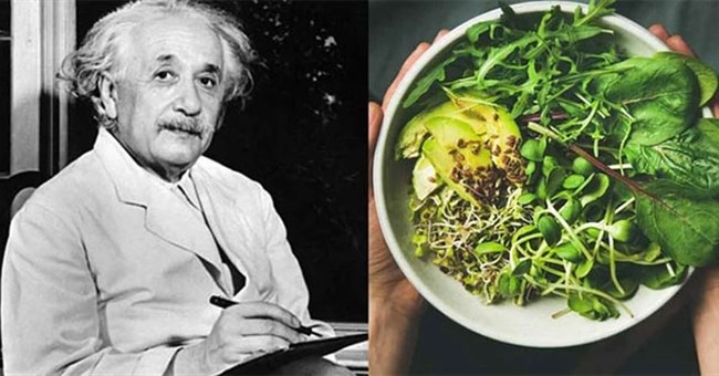 Bữa ăn tiêu chuẩn của Albert Einstein có gì đặc biệt?