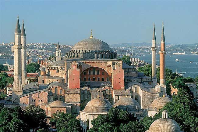 Thánh đường Hagia Sophia được xây dựng như thế nào?