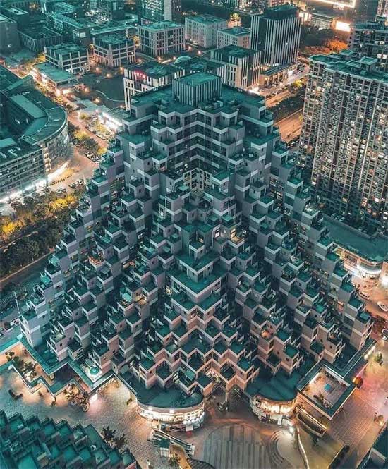 Chung cư Kim Tự Tháp: Kiến trúc bước ra từ phim khoa học viễn tưởng