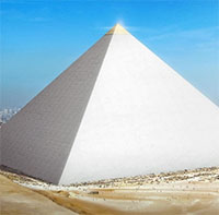 Kim tự tháp Ai Cập trông như thế nào ở thời cổ đại?