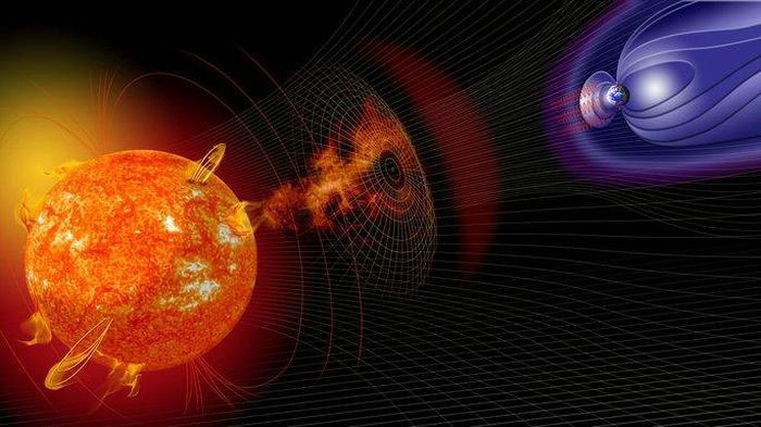 Bão vũ trụ tấn công Trái đất, tên lửa không thể cất cánh, giàn khoan ngừng hoạt động